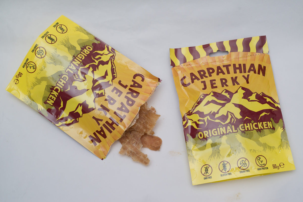 Carpathian Jerky Original Piščanec - Carpathian Jerky