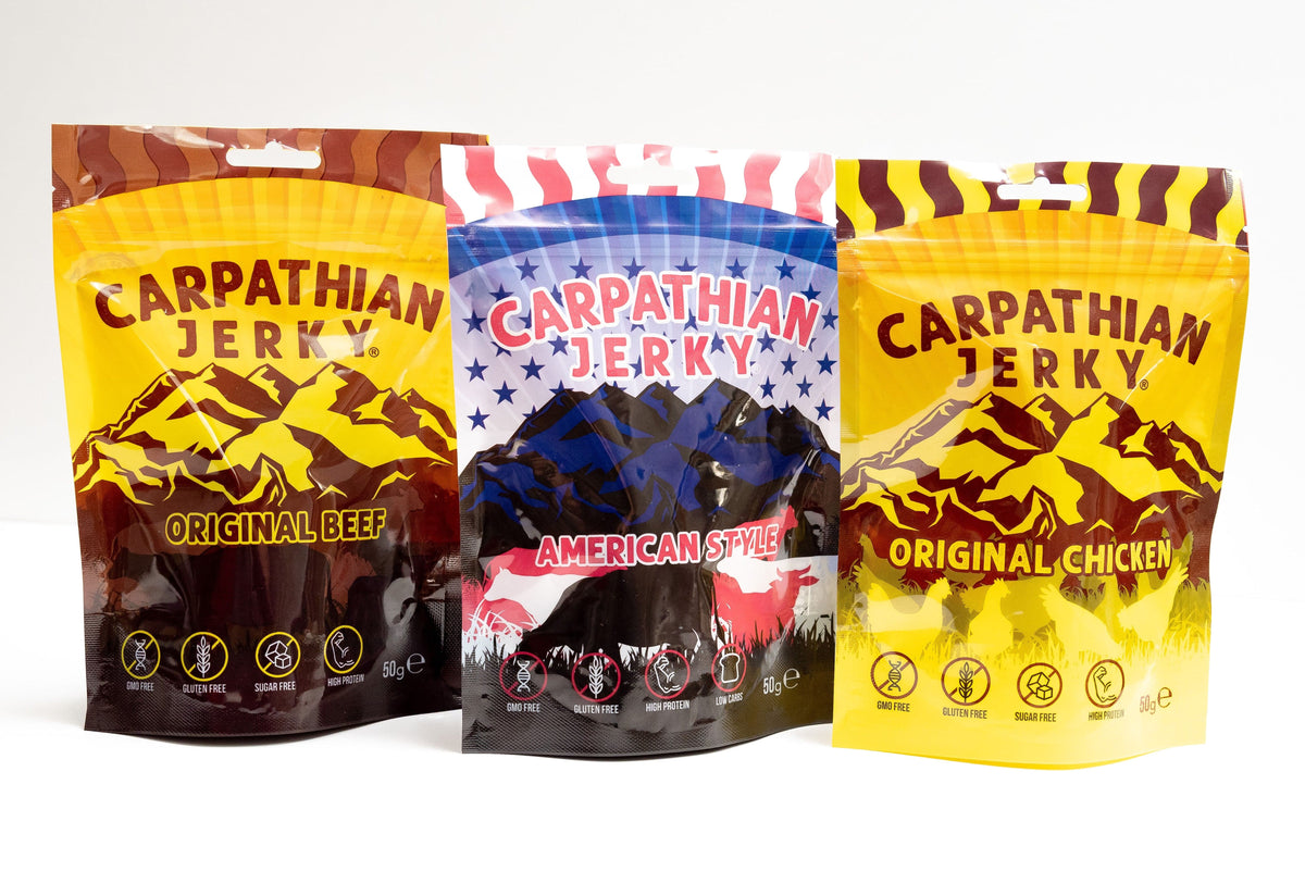 Pakiranje Carpathian Jerky - Carpathian Jerky
